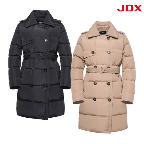 스타일링 인기좋은 mjgjd02yl 아이템으로 새로운 스타일을 만들어보세요. JDX 여성 더블 버튼 덕 다운 점퍼: 최고의 겨울 스타일과 따뜻함