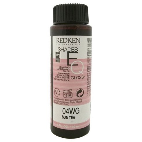 레드켄 쉐이드 EQ 글로스 이퀄라이징 컨디셔닝 컬러 60ml, 1개, 04WG Sun Tea