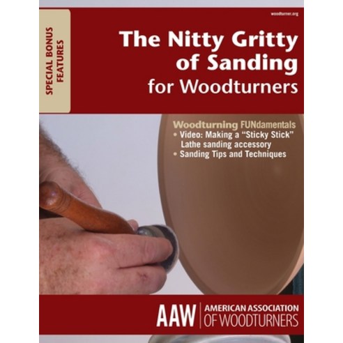 (영문도서) The Nitty Gritty of Sanding for Woodturners Paperback, Createspace Independent Pub..., English, 9781539124153