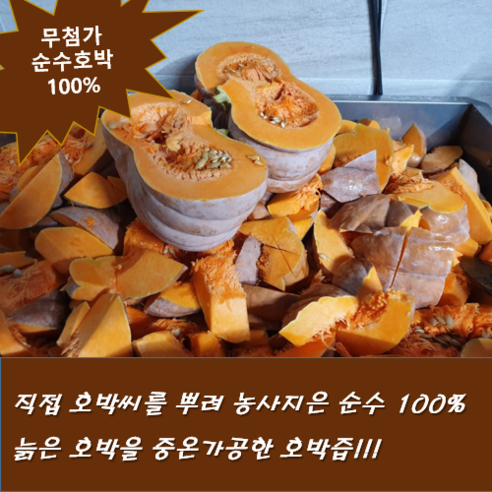 자연담은건강원 호박즙 100ml 60개, 60개 100ml, 1박스