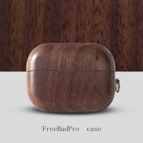 에어팟 2세대 3세대 호두나무 세대 원목 케이스 프로 우드, Freebuds 4 원형 후크 있음