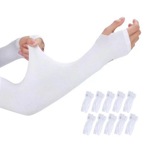 멜로우 남녀공용 무봉제 쿨토시 팔토시 10p