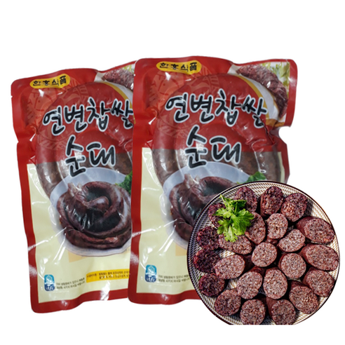 [신중국식품] 연변전통찹쌀순대450g. 순찹쌀.멥쌀순대