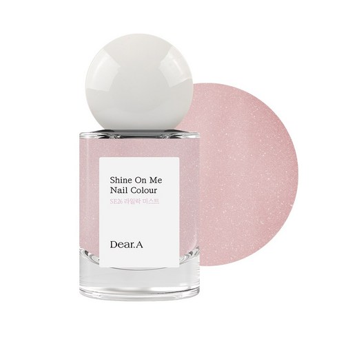 [Dear.A] 샤인 온 미 네일 컬러, 1개, SE26 라일락 미스트, 11ml
