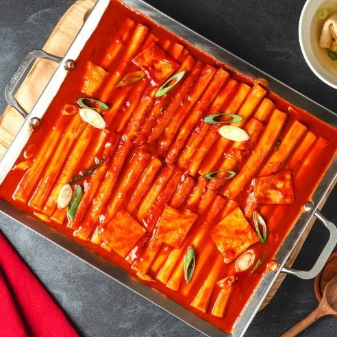 추억을 되살리는 마법, 장터 떡볶이 밀떡 기본맛!