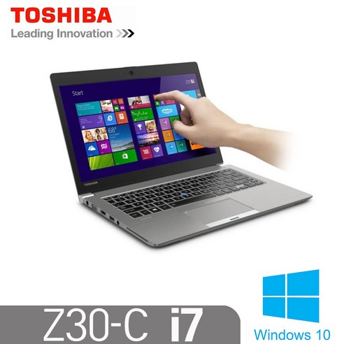 [도시바 Z30-C] 노트북 인텔 6세대 i7-6600 8G SSD256G 윈10 13.3인치 터치북, Z30-C, WIN10 Pro, 8GB, 256GB, 코어i7, 밤색
