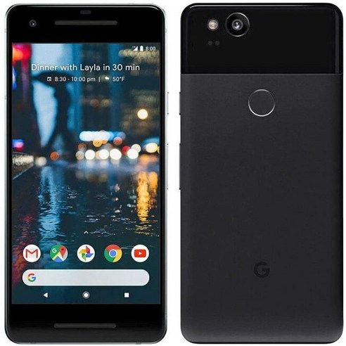 구글 픽셀 2 - 2XL 64GB 128GB 블랙/블루/화이트 완전 잠금 해제 GOOD 624490, Google Pixel 2 624490, Verizon Unlocked_64 GB | White, 화이트