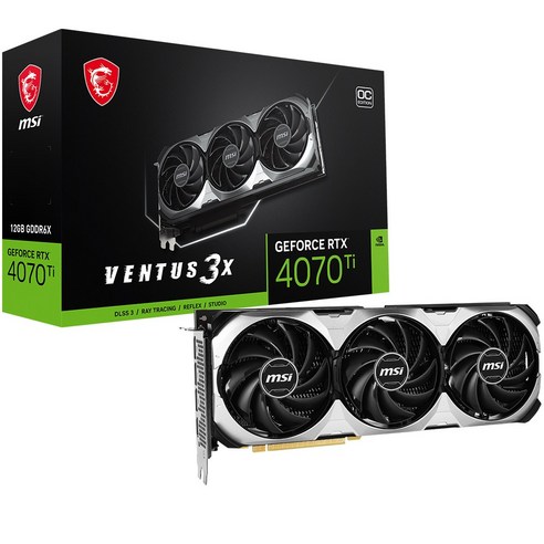 MSI GeForce RTX 4070 Ti VENTUS 3X E 12G OC