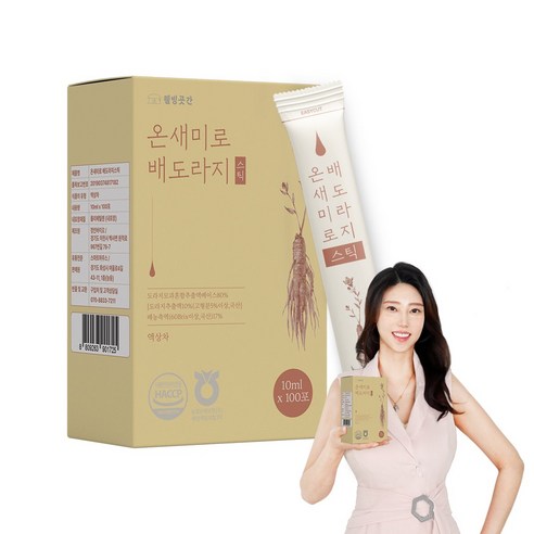 웰빙곳간 온새미로 배도라지 스틱 100포, 1L, 1개