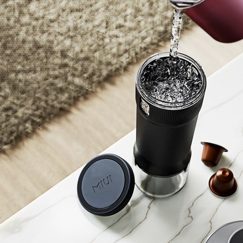 휴대성 있는 완벽한 에스프레소 동반자