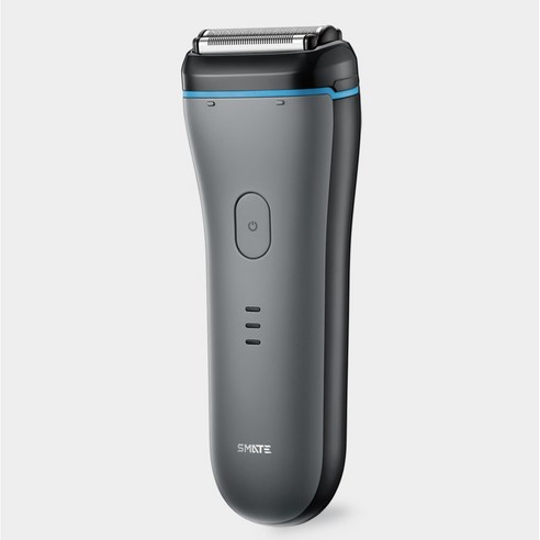 Smate Electric Men Razor Electric i-Shaver 3 Minute Fast Charge Shaver Dry/Wet Reciprocating 3 Blade, grey