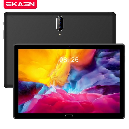 [한정 이벤트]EKASN 10.1 태블릿 Wi-Fi 2+32G(확장 128G) 멀티미디어 GPS WPS 태블릿 PC N101+[3년/AS], 블랙