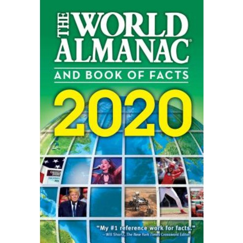 The World Almanac and Book of Facts 2020 Paperback, World Almanac Books