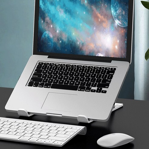맥북 사용자의 편안함과 생산성을 향상시키는 공감도구 경량 접이식 노트북 거치대