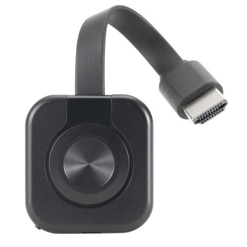 HD WiFi 무선 HDMI 디스플레이 동글 어댑터 720/1080P - HD TV 300Mbps 5GHz, 46x43x6mm, 검은 색, 플라스틱