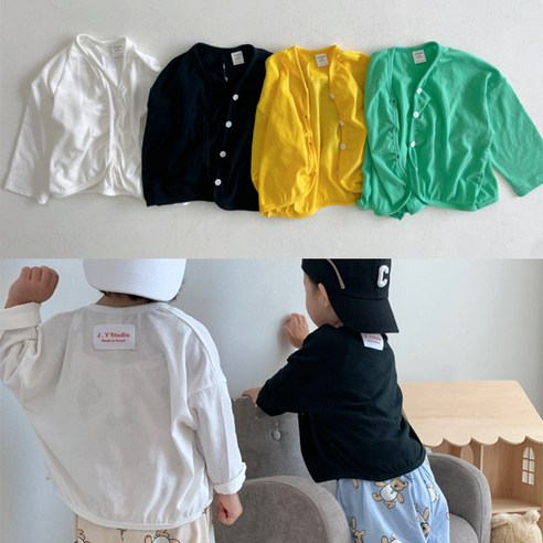 JY데일리 여름 봄 아기가디건 유아카디건