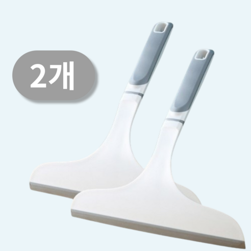 무만 물기제거 스퀴지 욕실 주방 미니 바닥 유리 1+1, 2개
