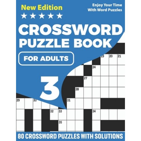 Crossword Puzzle Book For Adults: Brain Game Crossword Book For Puzzle Lovers Senior Mums And Dads W... Paperback, Independently Published, English, 9798707645945