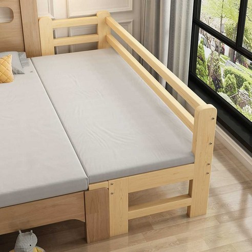 미니평상 테라스 마당 실내 마루 조립식평상 우드, 1개, 190 폭 50 높이 가드레일X