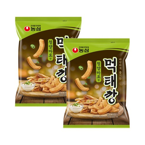 농심 먹태깡 청양마요맛, 50개, 60g