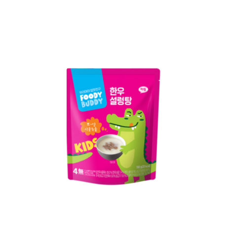 푸디버디 한우 설렁탕, 180g, 7개