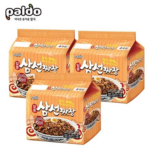 팔도일품 삼선짜장, 12개