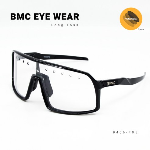 BMC 롱토스 EYE WEAR 9406-F05, Black(프레임) + Photochromic Lens(렌즈)