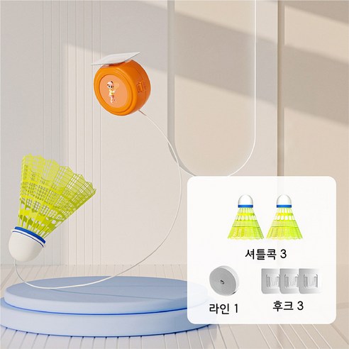 혼자하는 배드민턴 기술 향상을 위한 필수품