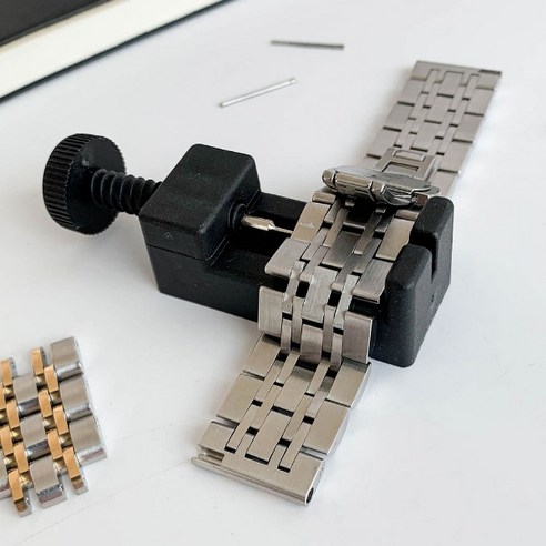 루아르모 시계 팔찌 길이 사이즈 조절 메탈 시계줄 줄이는 공구 시계begin