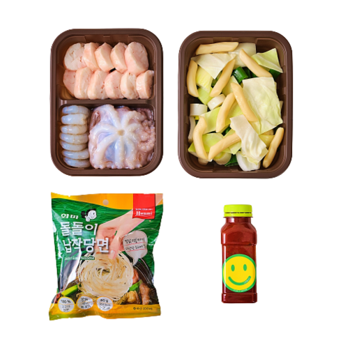 신선한 통낙지의 풍부한 향연을 간편하게 즐기는 대관령 낙곱새 밀키트