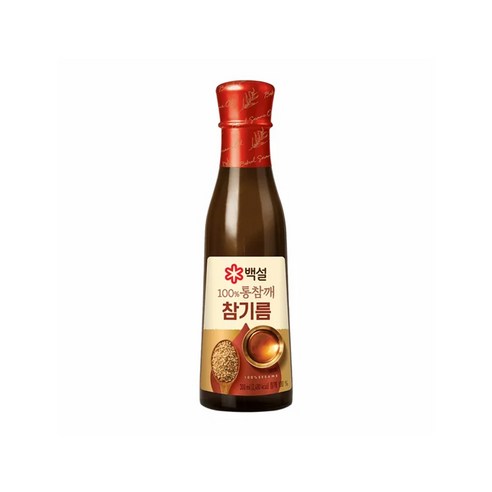 백설 100프로 통참깨 참기름, 300ml, 12개