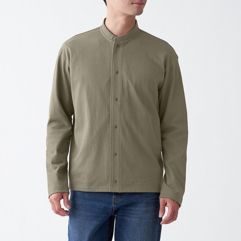 무인양품 MUJI 남성 태번수 저지 셔츠 ABC09A1S