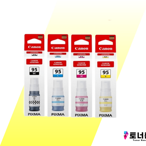 캐논잉크 GI-95 정품 GX1090 GX2090 GI95, GI-95/파랑, 1개