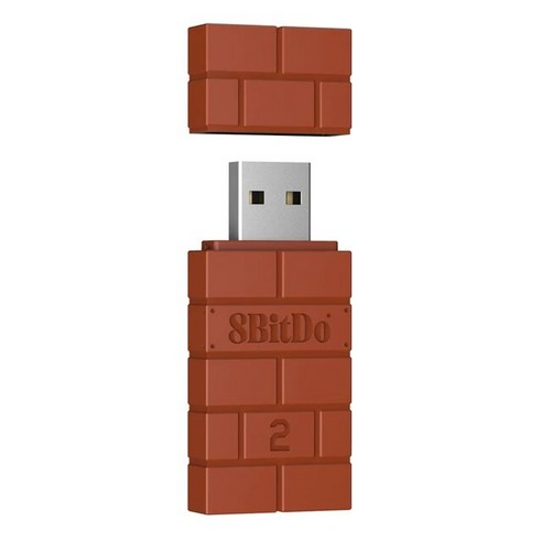 8bitdo얼티메이트ns  스마트폰게임패드 8bitdo 조이스틱 컨트롤러 8BitDo USB 무선 블루투스 호환 어댑터 Windows 10 Swi 896C 지원, [01] Brick red, 한개옵션1