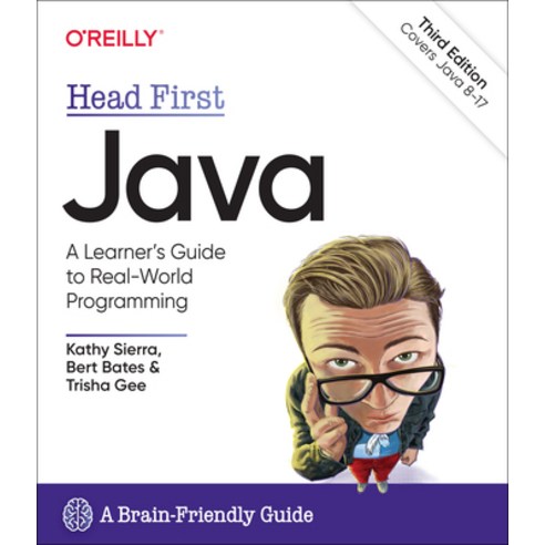 (영문도서) Head First Java: A Brain-Friendly Guide Paperback, O''Reilly Media, English, 9781491910771