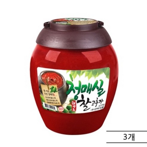 진미 청매실 찰고추장, 4.5kg, 1개
