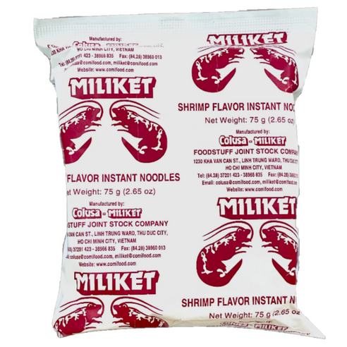 나혼자산다 라면 베트남 새우라면 Miliket 75g, 1개