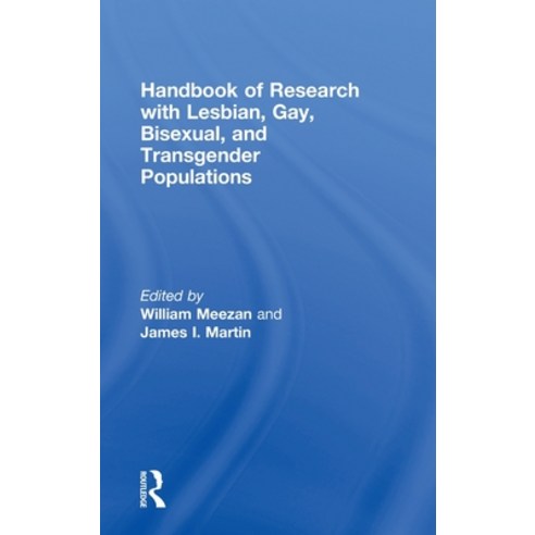 Handbook of Research with Lesbian Gay Bisexual and Transgender Populations Hardcover, Routledge, English, 9781560235309