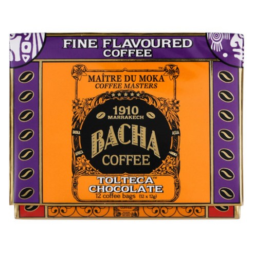 BACHA COFFEE 토테카 초콜릿 커피 기프트박스, 12개입, 1개