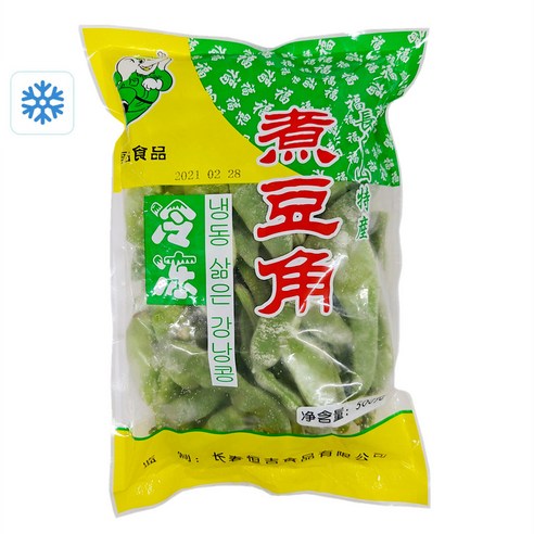 왕부정 중국식품 수입 냉동 동북 삶은 강낭콩 중국단콩 500g