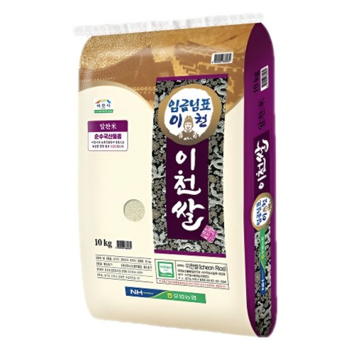 푸드앤픽 임금님표 이천쌀 10kg 단일품종 2023년 햅쌀 특등급 알찬미, 1개