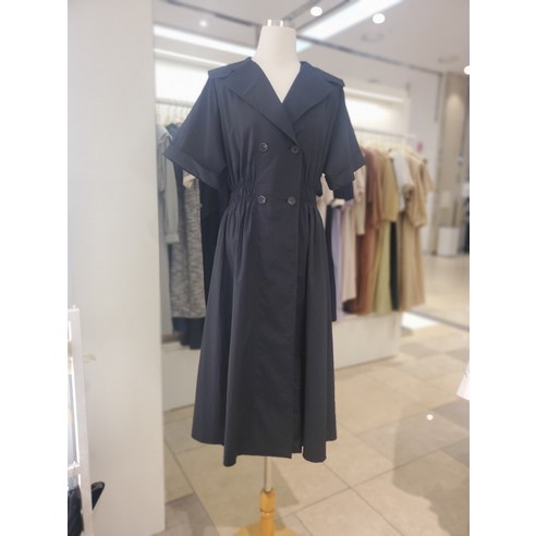 올리브데올리브 허리밴딩 더블버튼 원피스 yw3mo342(1946483)