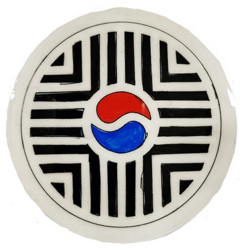 공예야 놀자 팬시우드 전퉁문양 전통그림판 색칠하기, 1개, 7번그림