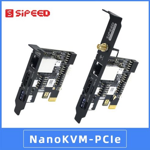 Sipeed NanoKVM-PCIe PiKVM으로 어디서든 편리하게 서버를 관리하세요.