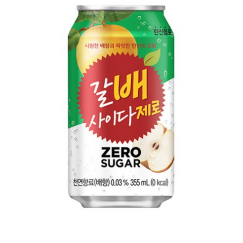 해태음료 갈아만든 배, 355ml, 4개