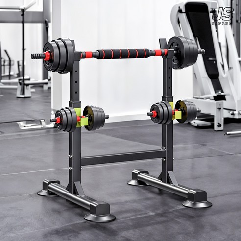 JS리빙 역기 바벨 거치대로 안전하고 효율적인 홈짐을 완성하세요!