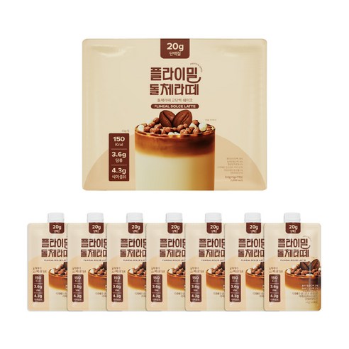 플라이밀 돌체라떼 쉐이크, 21개, 45g