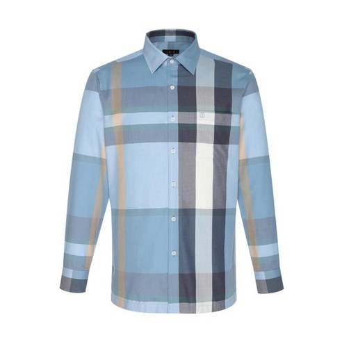 닥스 슈퍼빅체크 캐주얼 블루셔츠 레귤러핏 (DJG1SHCL101B1)