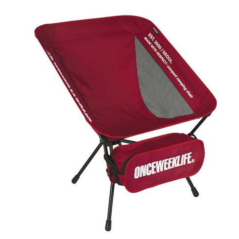 편안함, 내구성, 휴대성을 갖춘 원스위크라이프 컴팩트 캠핑 의자