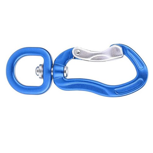 암벽 등반 등산 Carabiner 하이킹 낚시 회전 후크 알루미늄 스냅 버클 클립 야외 장비 스포츠 장비, 유형4